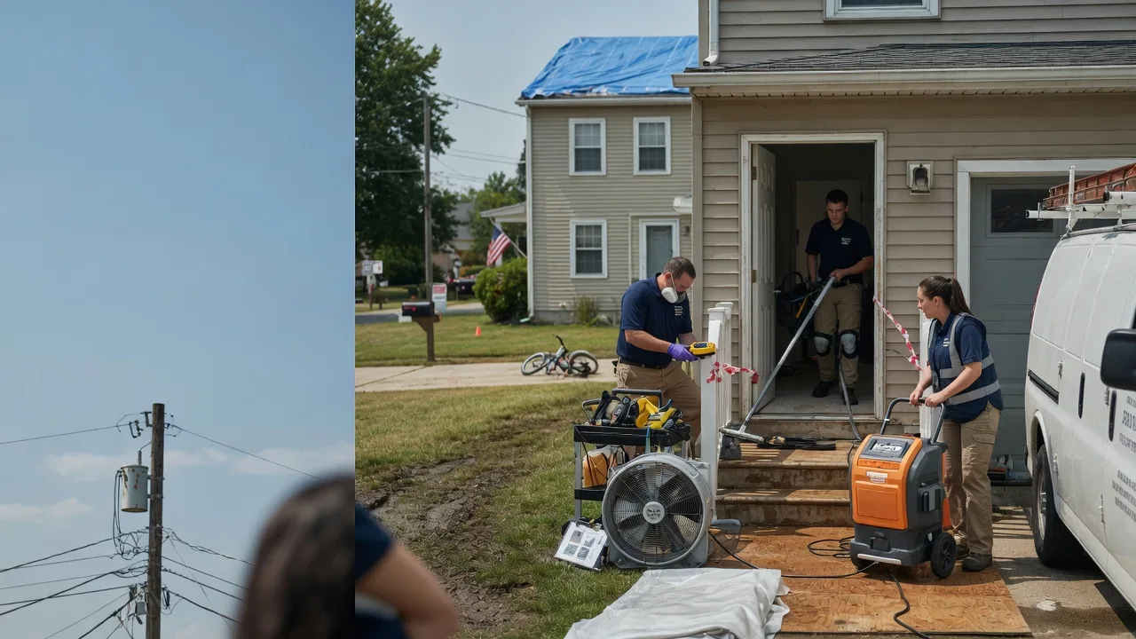 Water Damage Repair in West Liberty, IL near me
